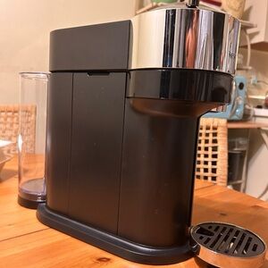 Nespresso Black and Silver Coffee Machine